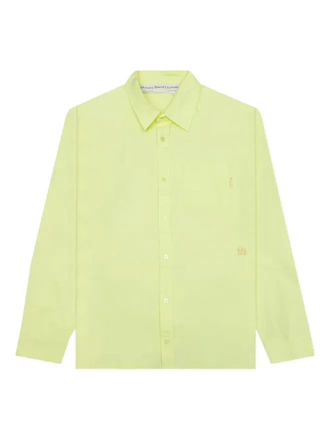 Advisory Board Crystals Advisory Board Crystals 刺繍ポケットシャツ（グリーン）の商品画像