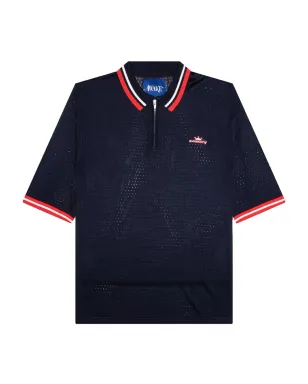 Awake NY ジップネックポロシャツ - サムネイル1