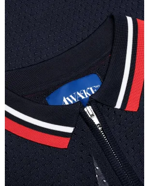 Awake NY ジップネックポロシャツ - サムネイル4