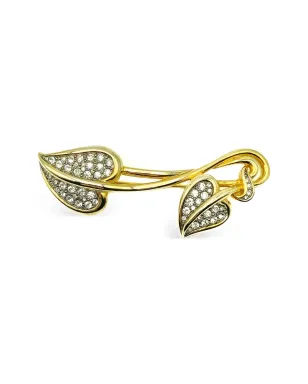 Jennifer Gibson Jewellery アイビー ブローチ（1980年代風） - サムネイル1