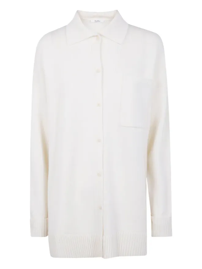 Max Mara Max Mara チェストポケット付きカーディガンの商品画像