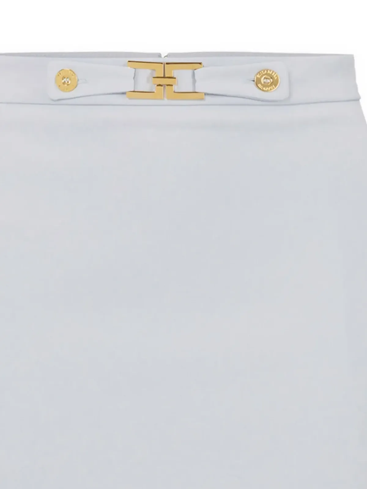 Elisabetta Franchi フロントバックル ペンシルスカート - 画像2