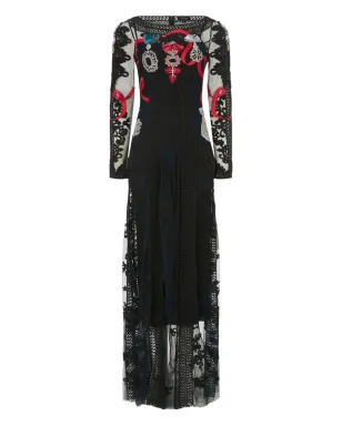 Temperley London ディアマンティン リボン装飾レースドレス - サムネイル1