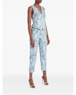 Temperley London 花柄プリント ボタン付きベスト - サムネイル2