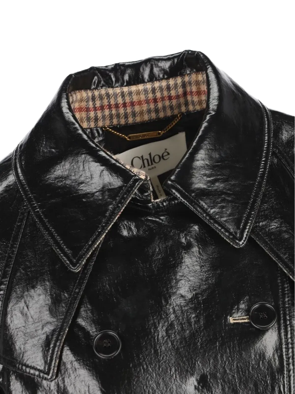 Chloé ボタン付きコート - 画像4