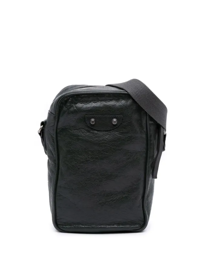 Balenciaga Pre-Owned Balenciaga ビンテージ ラムスキン モトコロックス クラシック Reporter クロスボディバッグの商品画像