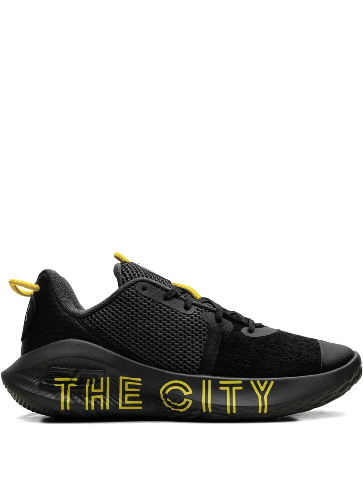 Under Armour カリー6 FloTro ブラック/ジェットグレー スニーカー - 画像1