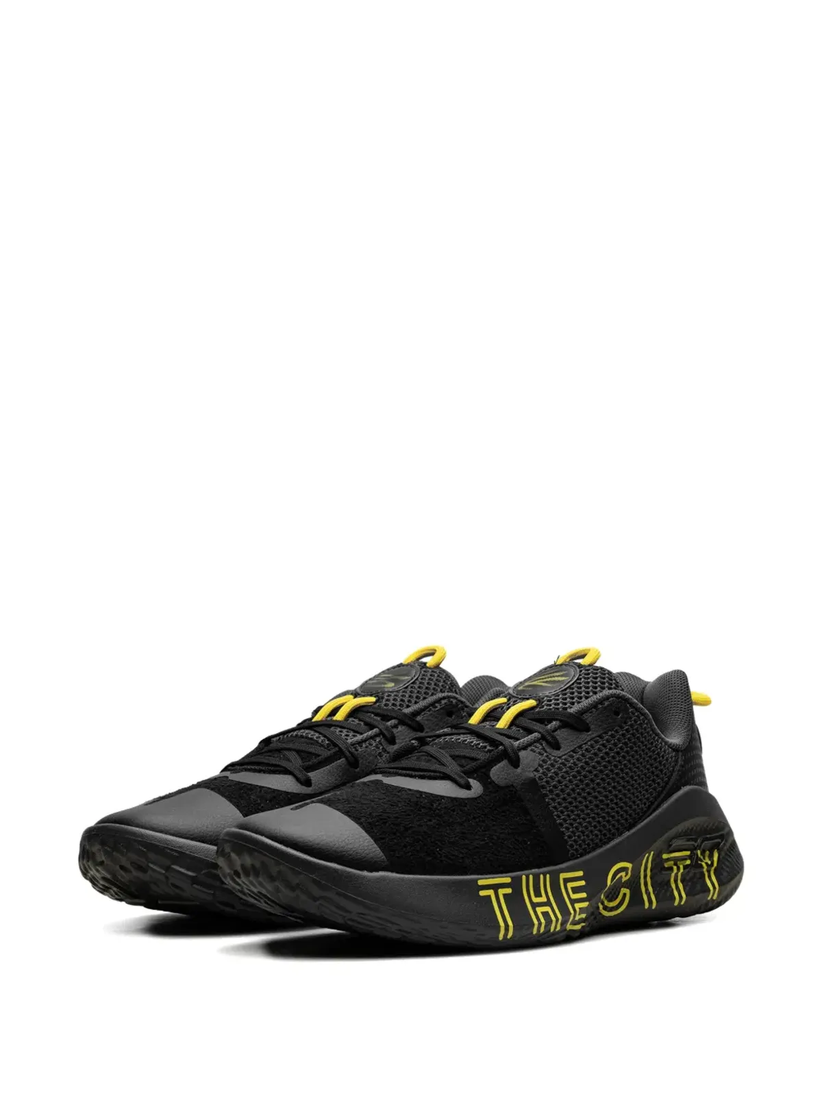 Under Armour カリー6 FloTro ブラック/ジェットグレー スニーカー - 画像4