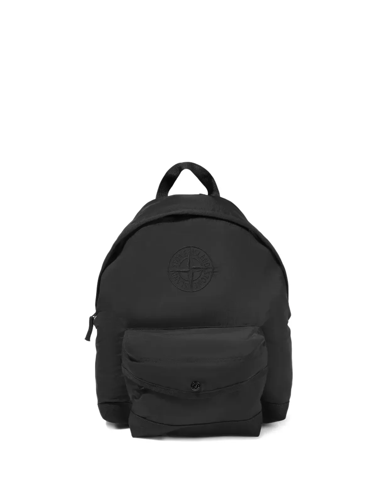Stone Island Junior ロゴパッチポケットバックパック - 画像1