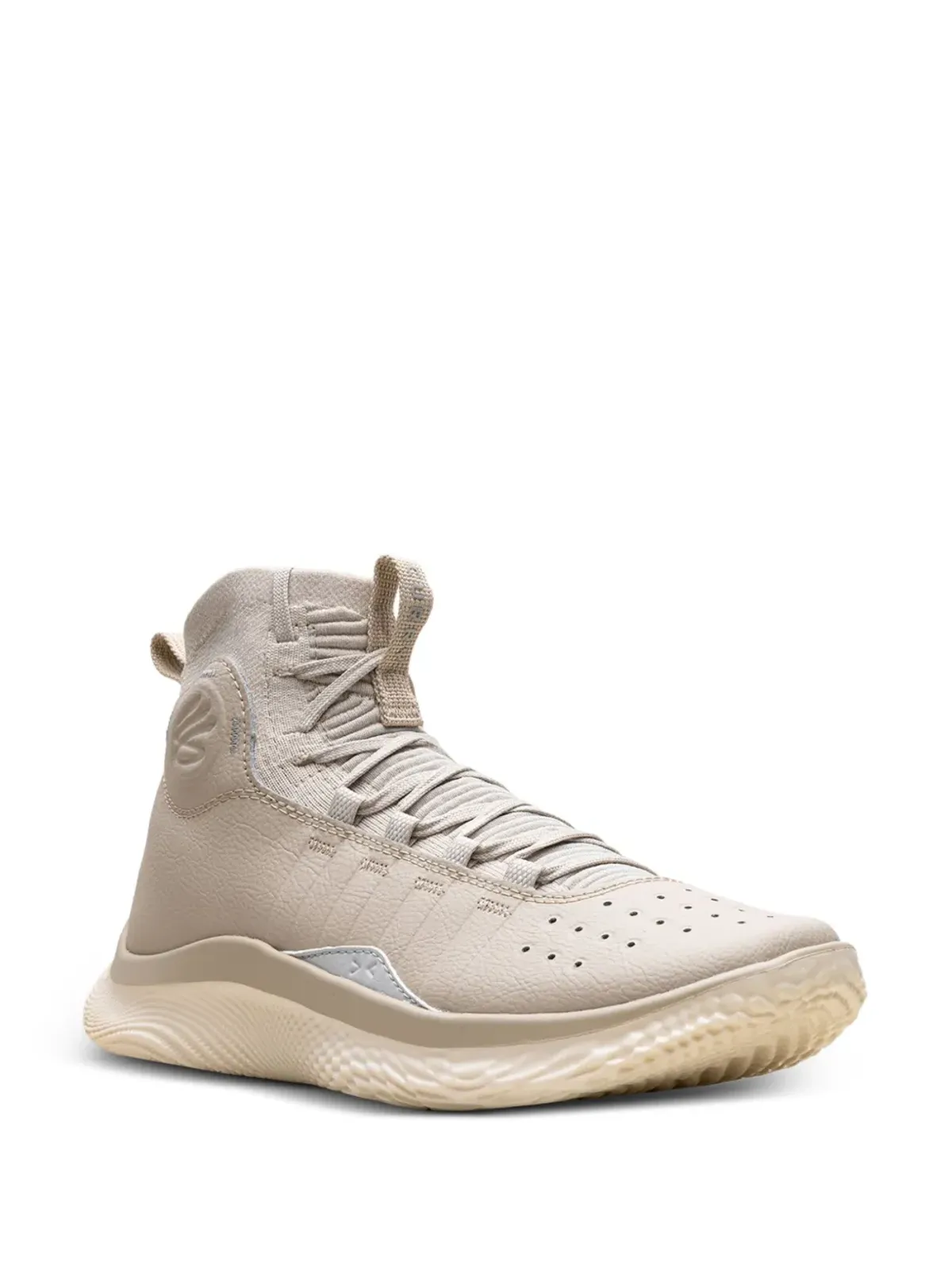 Under Armour Curry 4 FloTro サンドストーム/ヘイローグレー スニーカー - 画像2