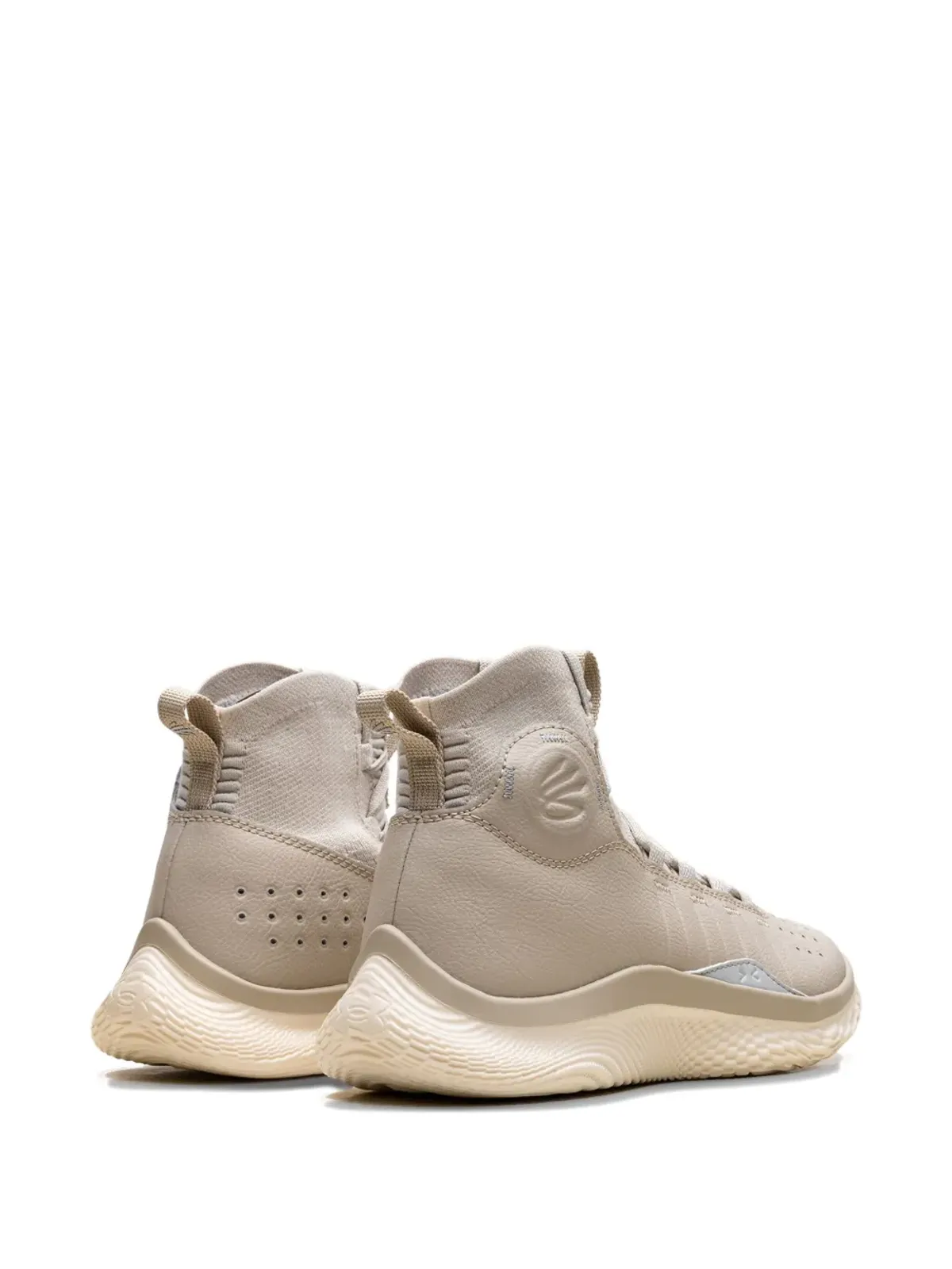 Under Armour Curry 4 FloTro サンドストーム/ヘイローグレー スニーカー - 画像4