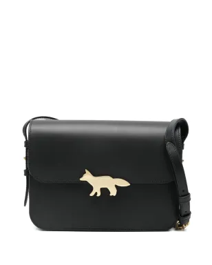 Maison Kitsuné フォックスヘッド レザー ショルダーバッグ - サムネイル1