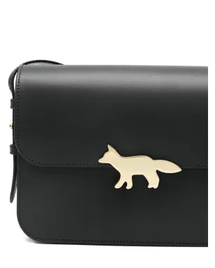 Maison Kitsuné フォックスヘッド レザー ショルダーバッグ - サムネイル3
