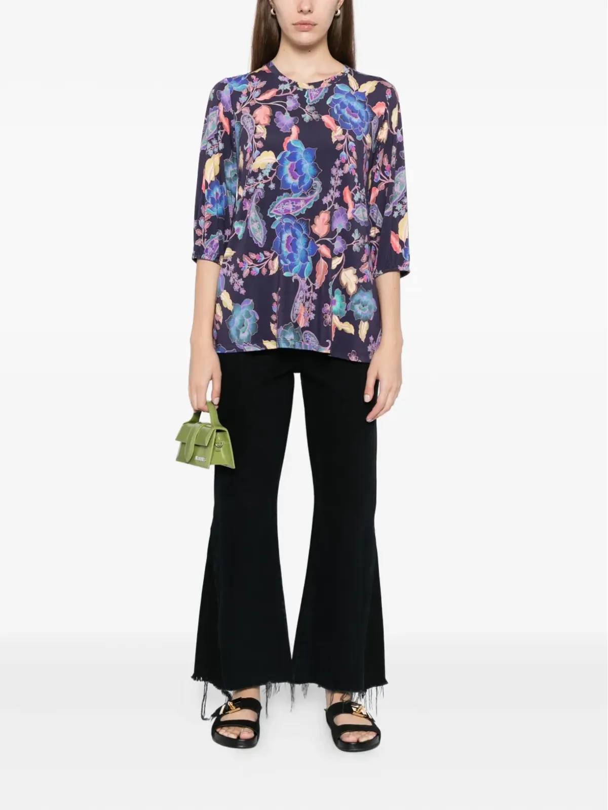 Johnny Was The Janie Favorite puff-sleeved top - 画像2