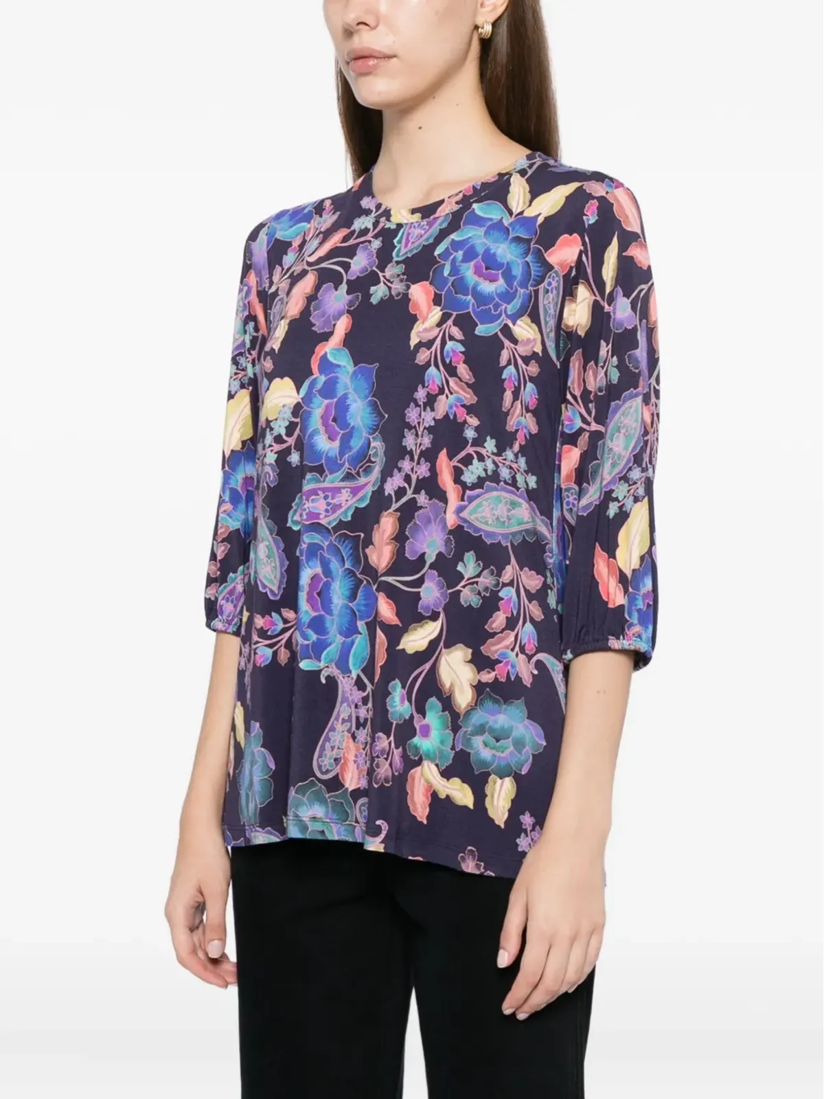 Johnny Was The Janie Favorite puff-sleeved top - 画像3