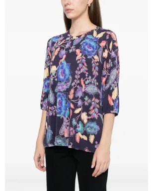 Johnny Was The Janie Favorite puff-sleeved top - サムネイル3