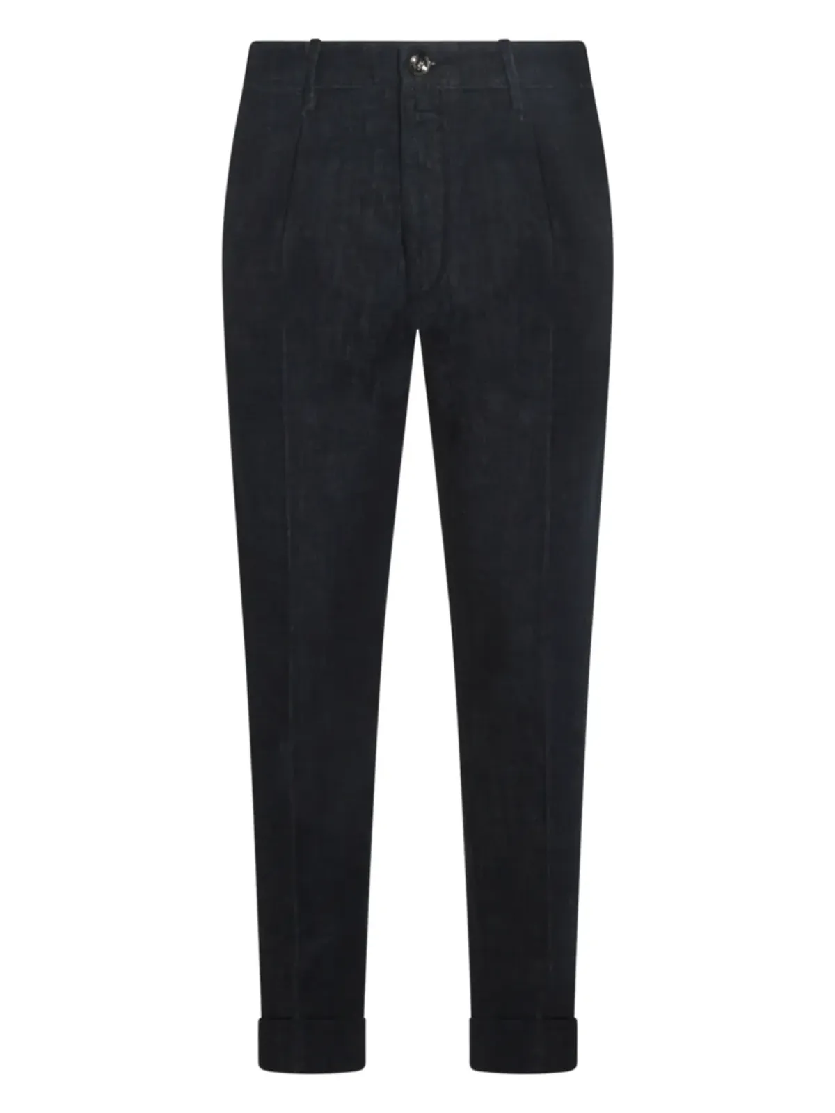 Jacob Cohën pleated-cuffed cotton jeans - Blue - 画像1