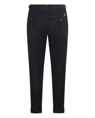 Jacob Cohën pleated-cuffed cotton jeans - Blue - サムネイル2