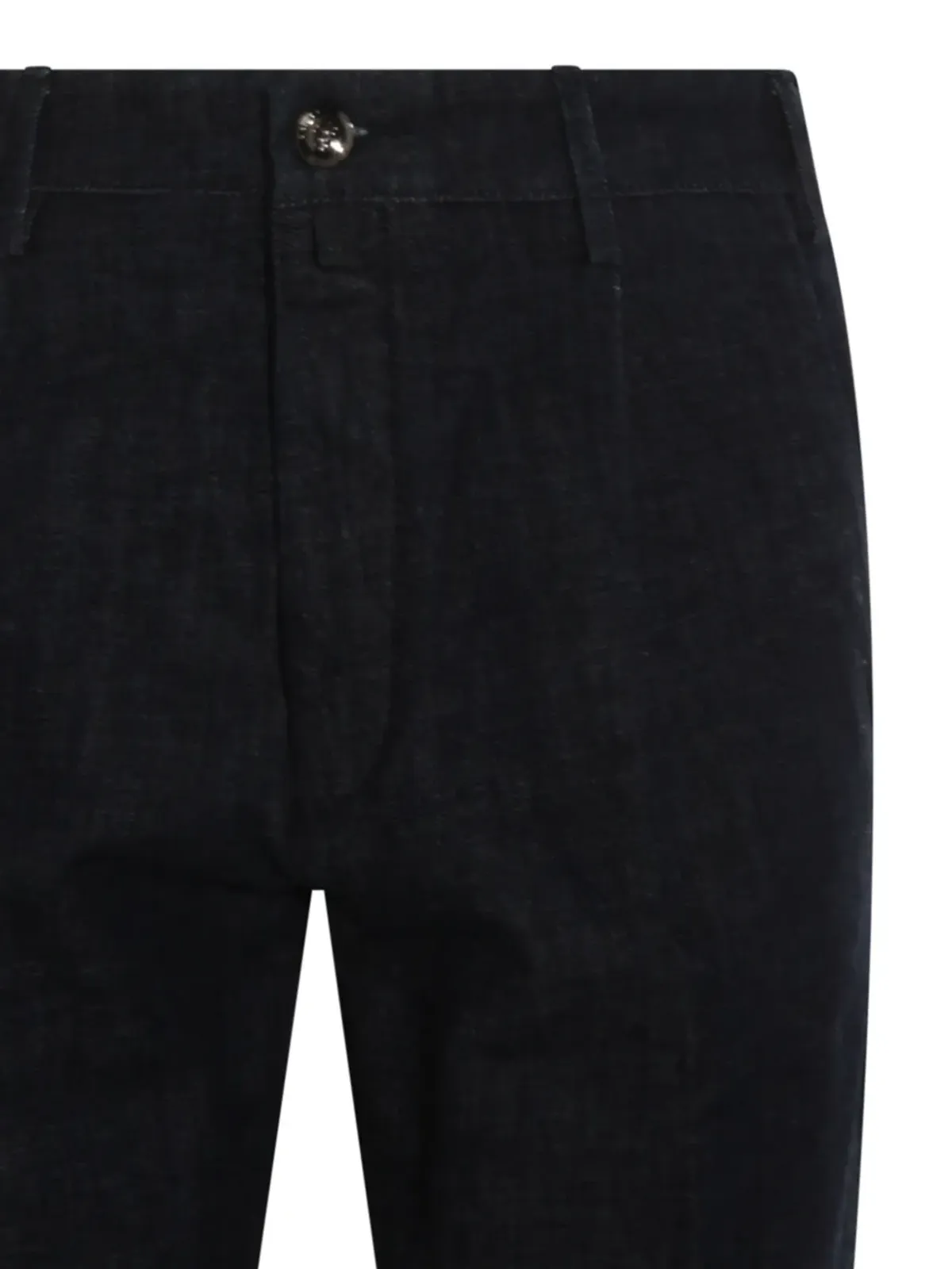 Jacob Cohën pleated-cuffed cotton jeans - Blue - 画像3