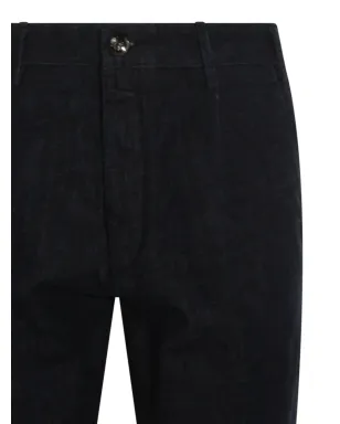 Jacob Cohën pleated-cuffed cotton jeans - Blue - サムネイル3