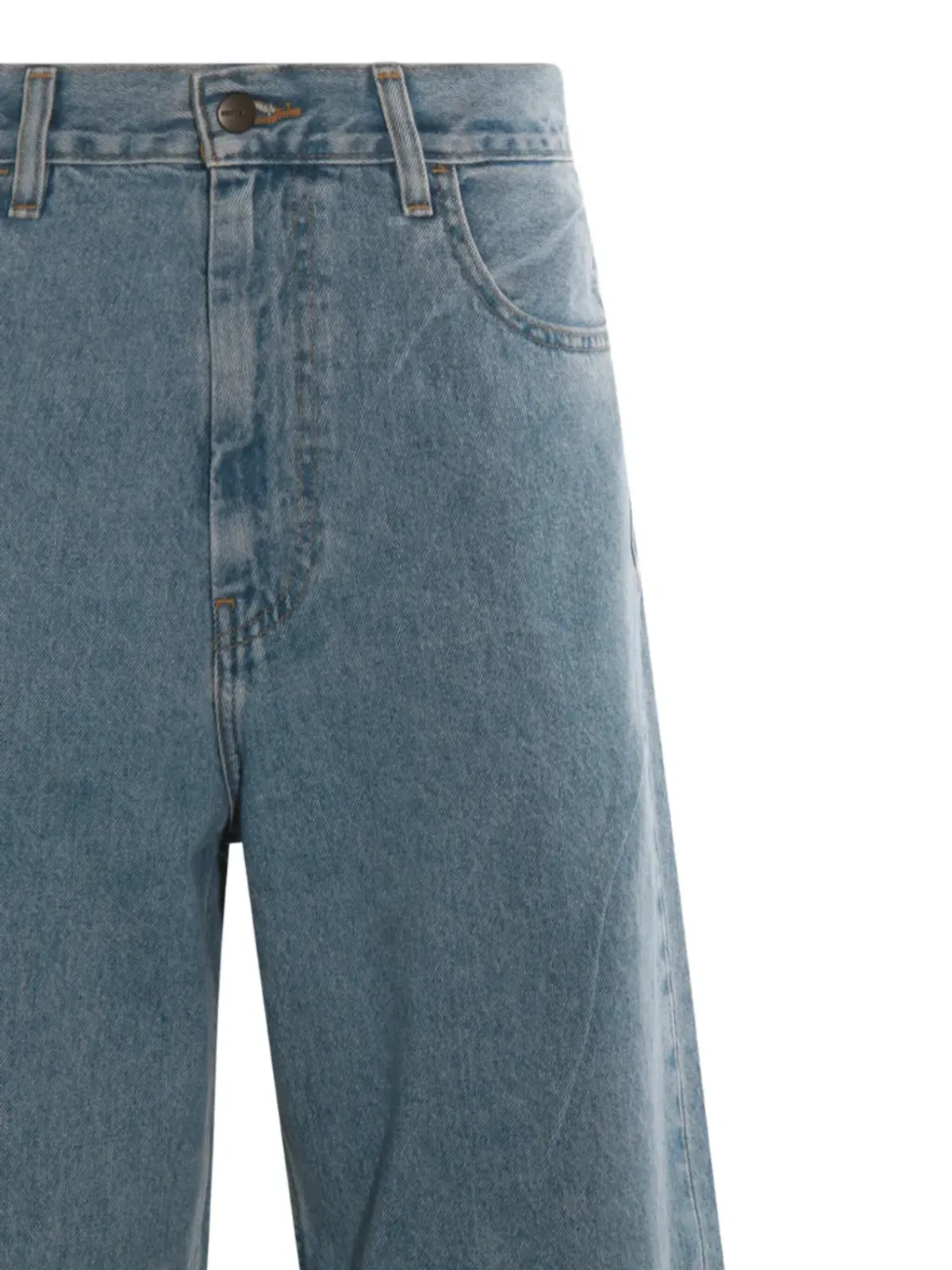 Carhartt WIP ロゴパッチデニムジーンズ - 画像4