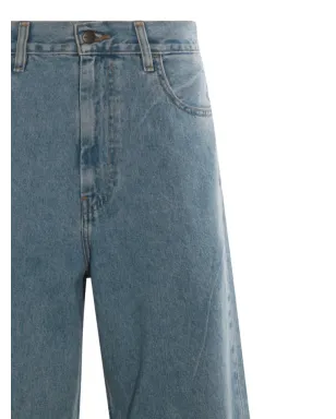 Carhartt WIP ロゴパッチデニムジーンズ - サムネイル4