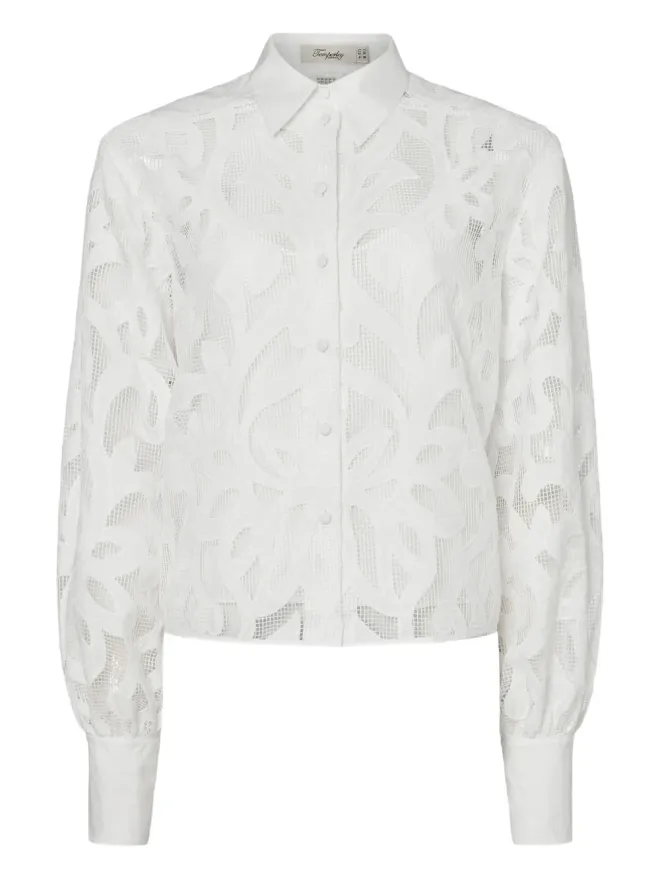 Temperley London Temperley London フローラルレースシャツの商品画像