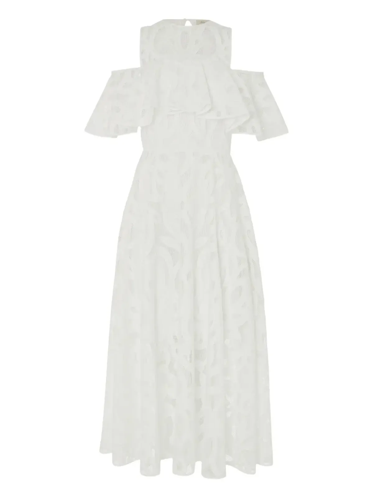 Temperley London ルイ オフショルダーレースドレス - 画像1