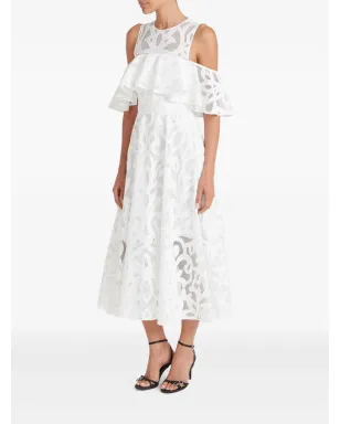 Temperley London ルイ オフショルダーレースドレス - サムネイル3