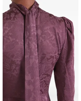 Temperley London マダム花柄ミディドレス - サムネイル5