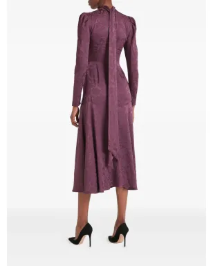 Temperley London マダム花柄ミディドレス - サムネイル4