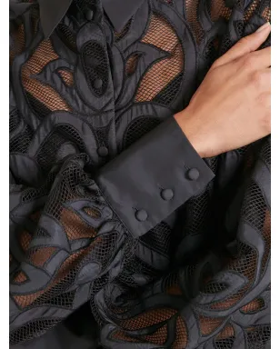 Temperley London ロイス刺繍バルーンスリーブシャツ - サムネイル5