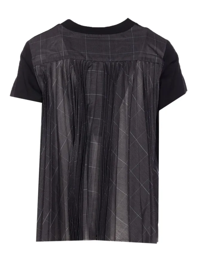 sacai sacai プリーツバック Tシャツの商品画像