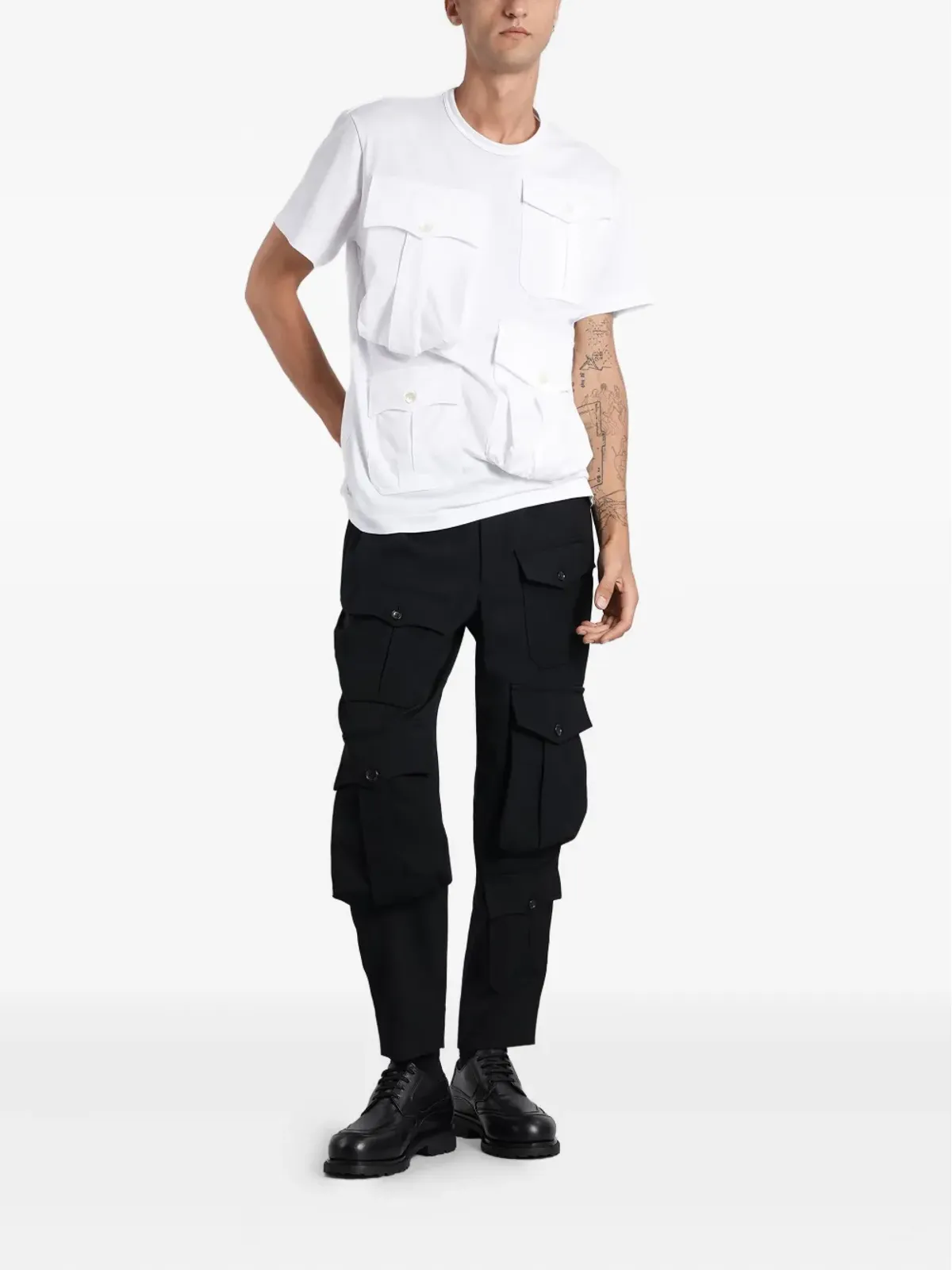 Comme des Garçons Homme Plus マルチポケットカーゴパンツ - 画像2