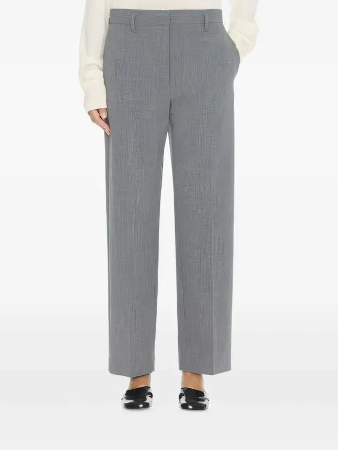 The Row The Row wool zip trousers - Greyの商品画像