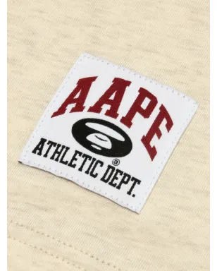 AAPE BY *A BATHING APE® クルーネック長袖Tシャツ - ベージュ - サムネイル3