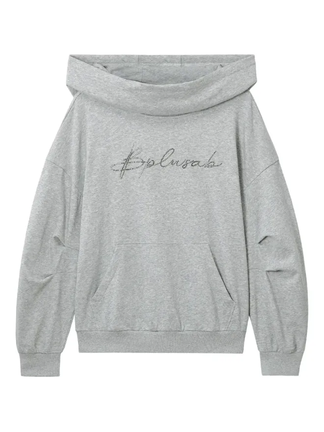 b+ab b+ab エンベリッシュド カウルネック フーディーの商品画像
