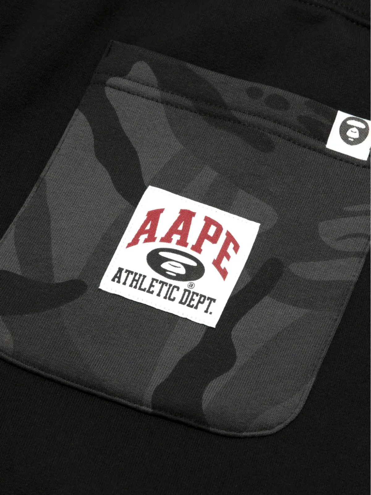 AAPE BY *A BATHING APE® 刺繍ロゴ カフ付きトラックパンツ - 画像3