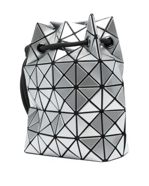 Bao Bao Issey Miyake ボアボー ジオメトリックパターン ドローストリング バケットバッグ（シルバー） - サムネイル2