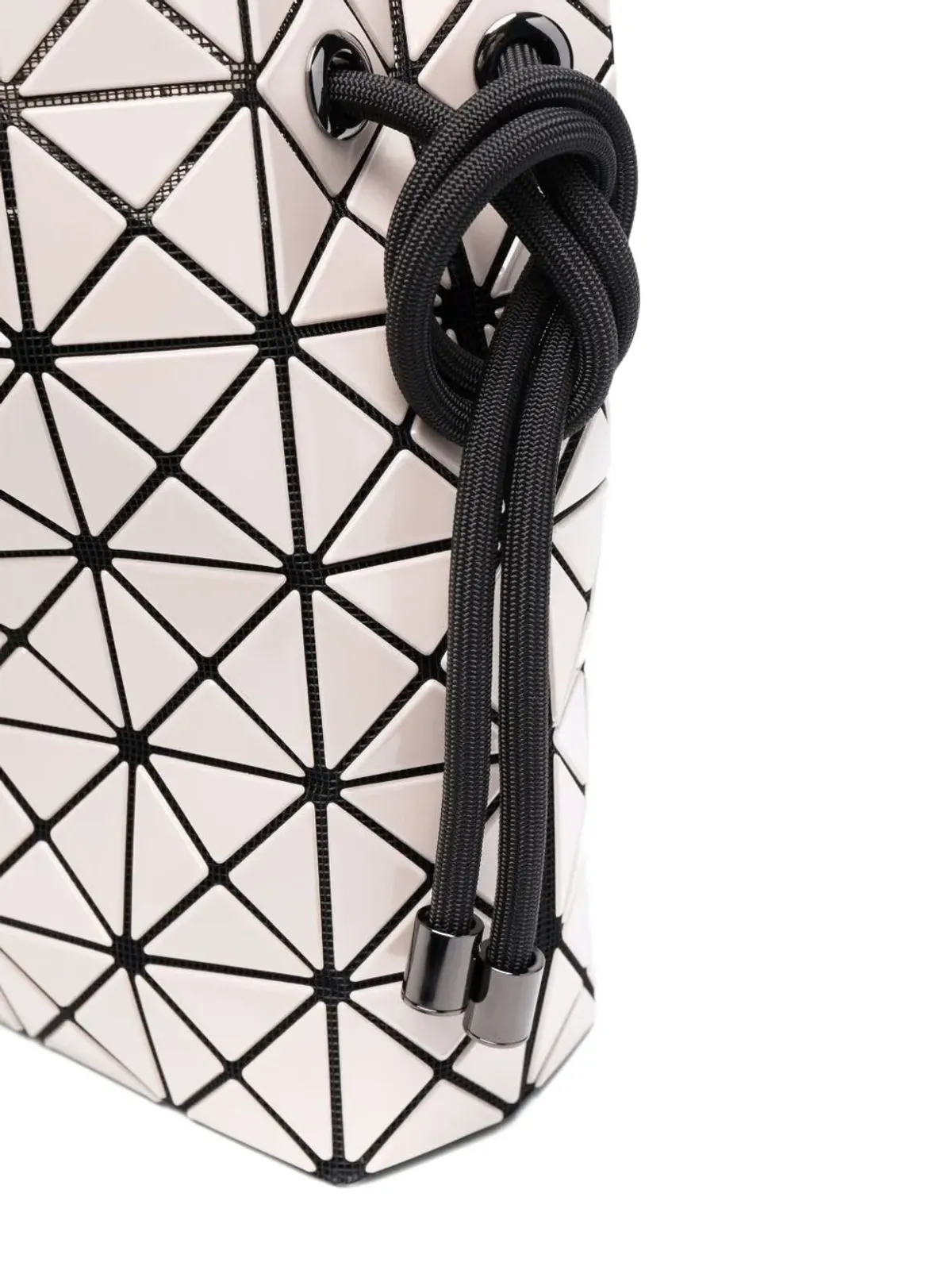 Bao Bao Issey Miyake 幾何学模様のドローストリングショルダーバッグ - 画像3
