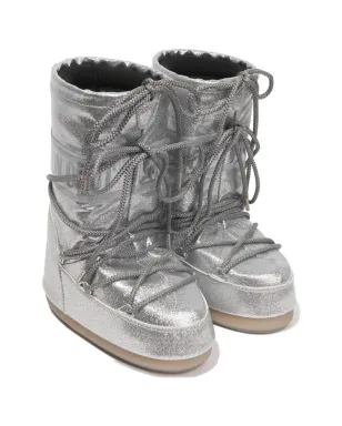 Moon Boot Kids グリッター入りレースアップブーツ - サムネイル1