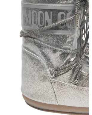 Moon Boot Kids グリッター入りレースアップブーツ - サムネイル4