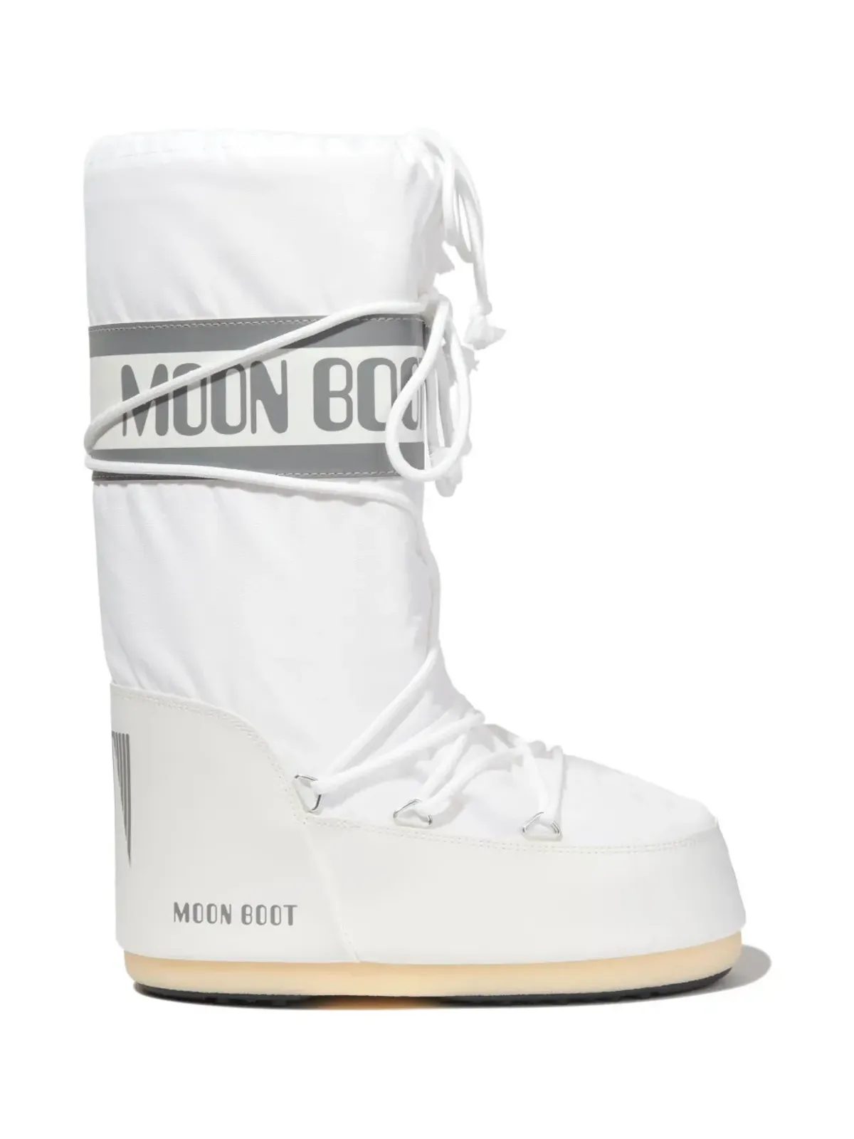 Moon Boot Kids アイコン ロゴバンド レースアップ ブーツ - 画像2