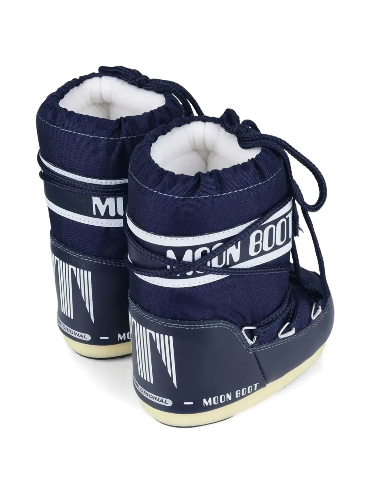 Moon Boot Kids Icon logo-plaque boots - Blue - 画像3