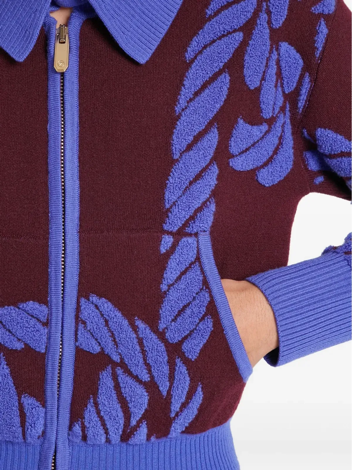 Temperley London ジオメトリックパターン カーディガン - 画像5
