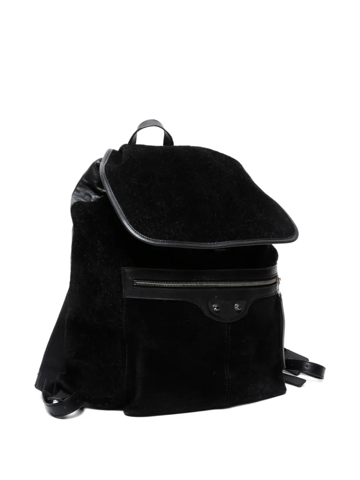 Balenciaga ビンテージ ロック・スエード バックパック - 画像3