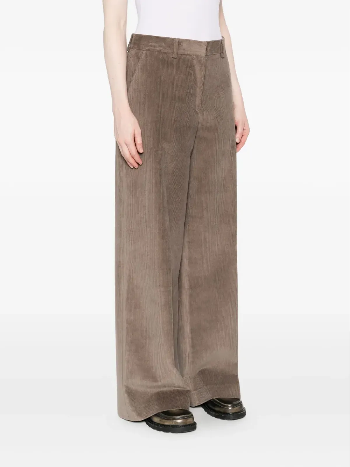 Officine Generale コーデュロイ ワイドレッグパンツ - 画像3