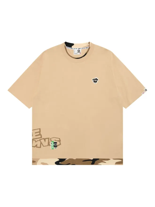 AAPE BY *A BATHING APE® AAPE BY *A BATHING APE® 迷彩パネル Tシャツの商品画像