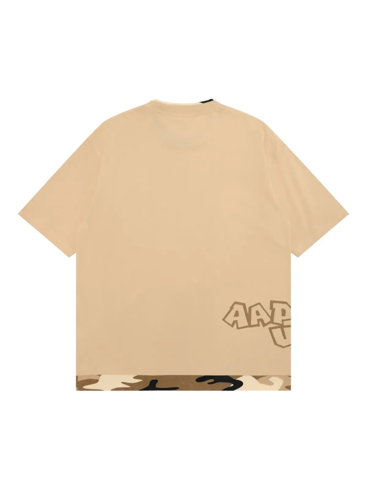 AAPE BY *A BATHING APE® 迷彩パネル Tシャツ - 画像2