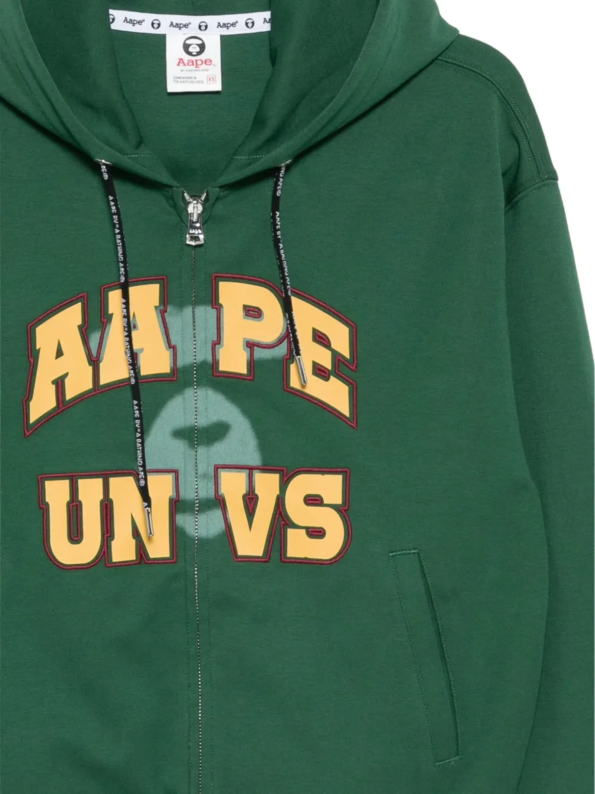 A BATHING APE® ロゴアップリケフーディー - 画像3